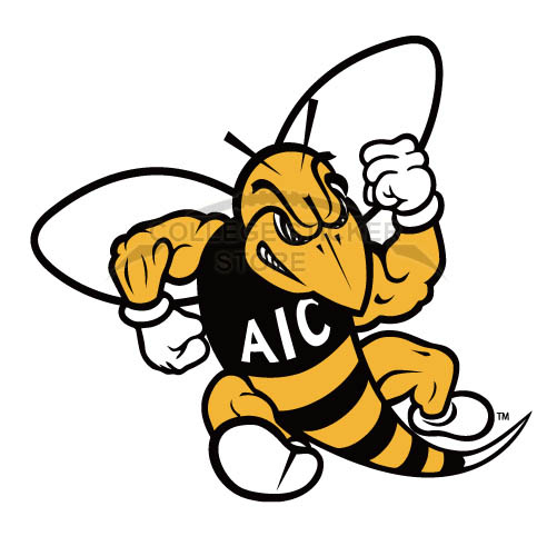 Customs AIC Yellow Jackets 2009-Pres Primary Iron-on Transfers (Wall Stickers)NO.3692